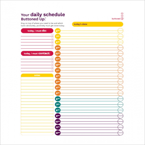 Daily Task List Templates - 8+ Free Sample, Example, Format .. | task list sample 