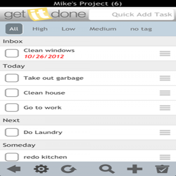 Get It Done on Google Android - Droid todo list and task manager | task list android | task list android 