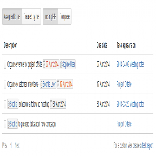 Add, Assign, and View Tasks - Atlassian Documentation | task list confluence | task list confluence 