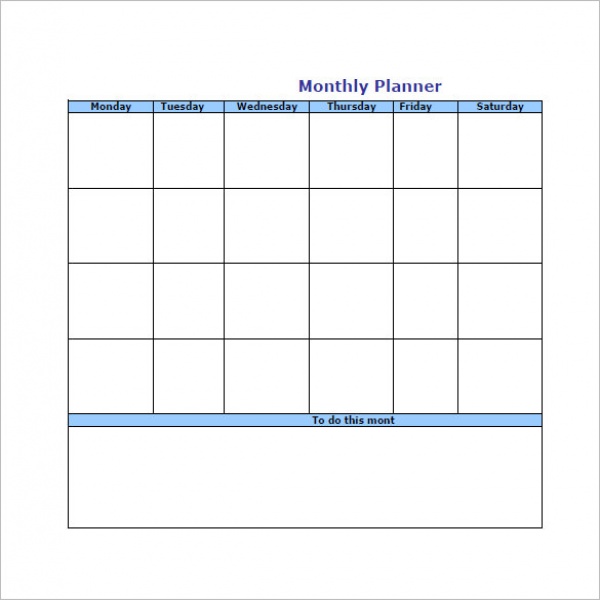 To Do List Template - 15+ Free Word, Excel, PDF Format Download .. | monthly task list template 