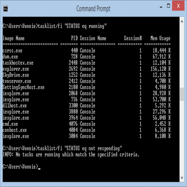 10 Windows commands you need to know - fixedByVonnie | task list cmd | task list cmd 