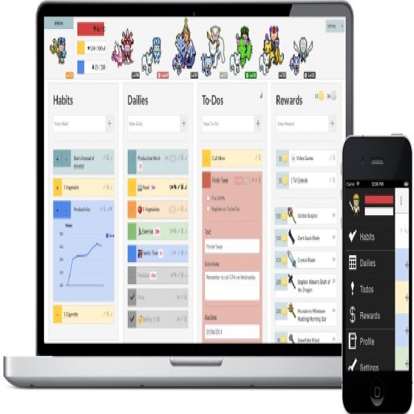 HabitRPG: A To-Do List With Swords and Potions | to do list game | to do list game 