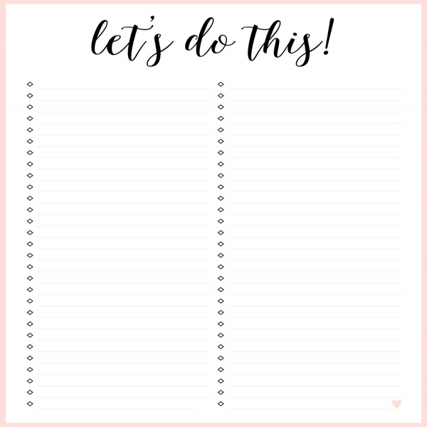 FREE PRINTABLE IRMA TO DO LISTS - eliza ellis | to do list free | to do list free 