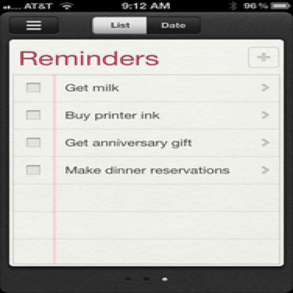 First Look: iOS 5 Reminders | Macworld | to do list reminder | to do list reminder 