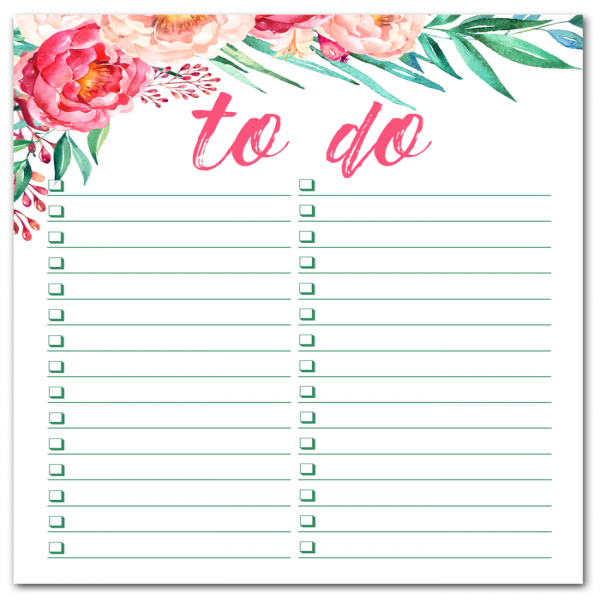 i should be mopping the floor: Free Printable Watercolor To Do List | to do list | to do list 