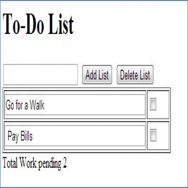 A Simple To-Do List In Javascript | to do list javascript | to do list javascript 