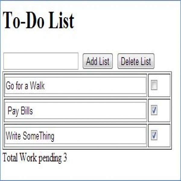 A Simple To-Do List In Javascript | to do list javascript | to do list javascript 
