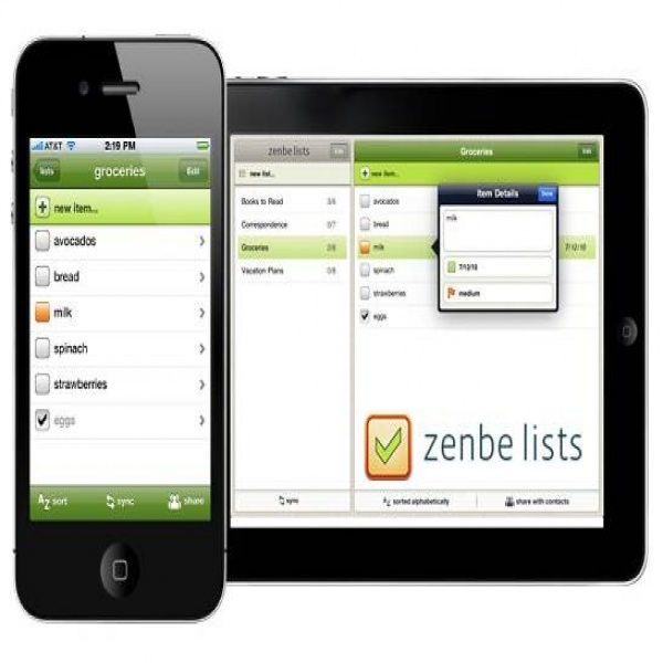 Zenbe List - Simple To-do list for iPhone/ipad - Dreamcss | to do list application | to do list application 