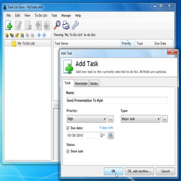 Task List Guru Is Complete Desktop To-Do List Software | to do list desktop | to do list desktop 