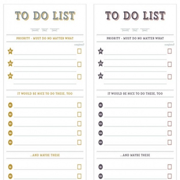 Printable to do list vector pack Vector | Free Download | to do list download | to do list download 