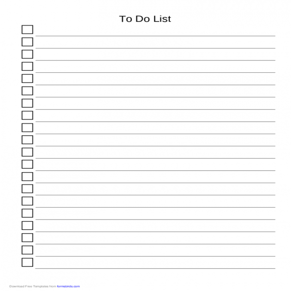 to do list download - task list templates