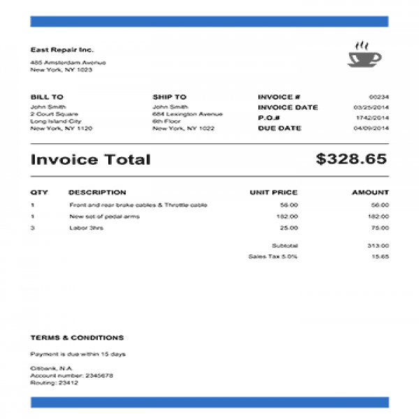 100 Free Invoice PDF Templates | Print & Email | Invoice Template | Invoice Template 