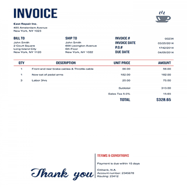 100 Free Invoice PDF Templates | Print & Email | Invoice Template | Invoice Template 