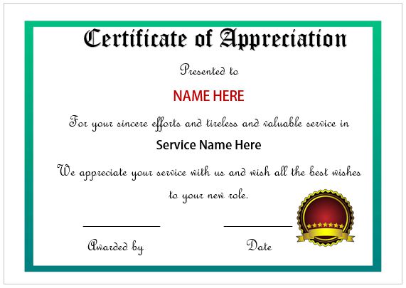 Employee Recognition Awards Template 9+ Free Word, PDF 