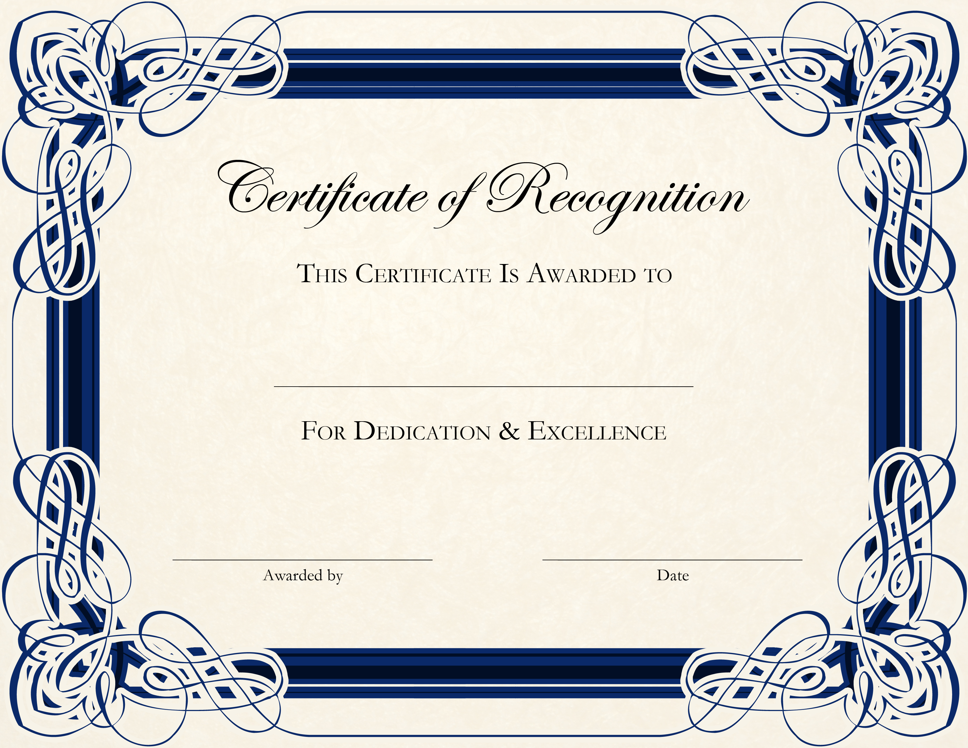 Certificate Of Appreciation Template | Best Business Template