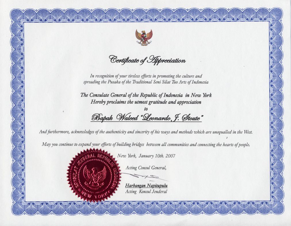 seal Certificate of Appreciation formatted