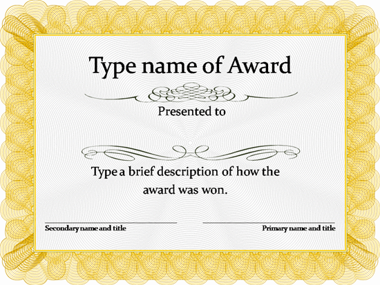 52+ Free Printable Certificate Template Examples in PDF, Word 