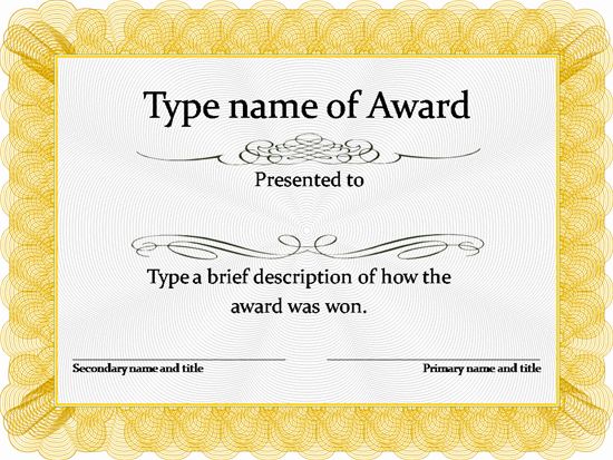 52+ Free Printable Certificate Template Examples in PDF, Word 