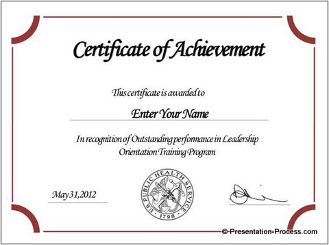 powerpoint certificate templates create powerpoint certificate 