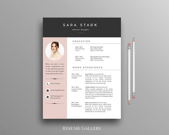 Resume Template On Word. Blank Fill In Resume Templates Best 25+ 