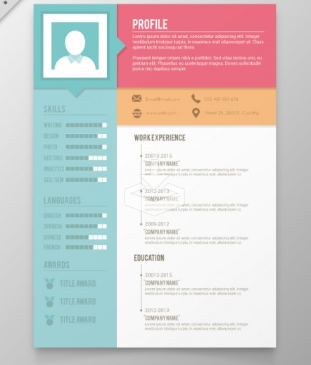 unique resume templates download 35 free creative resume cv 