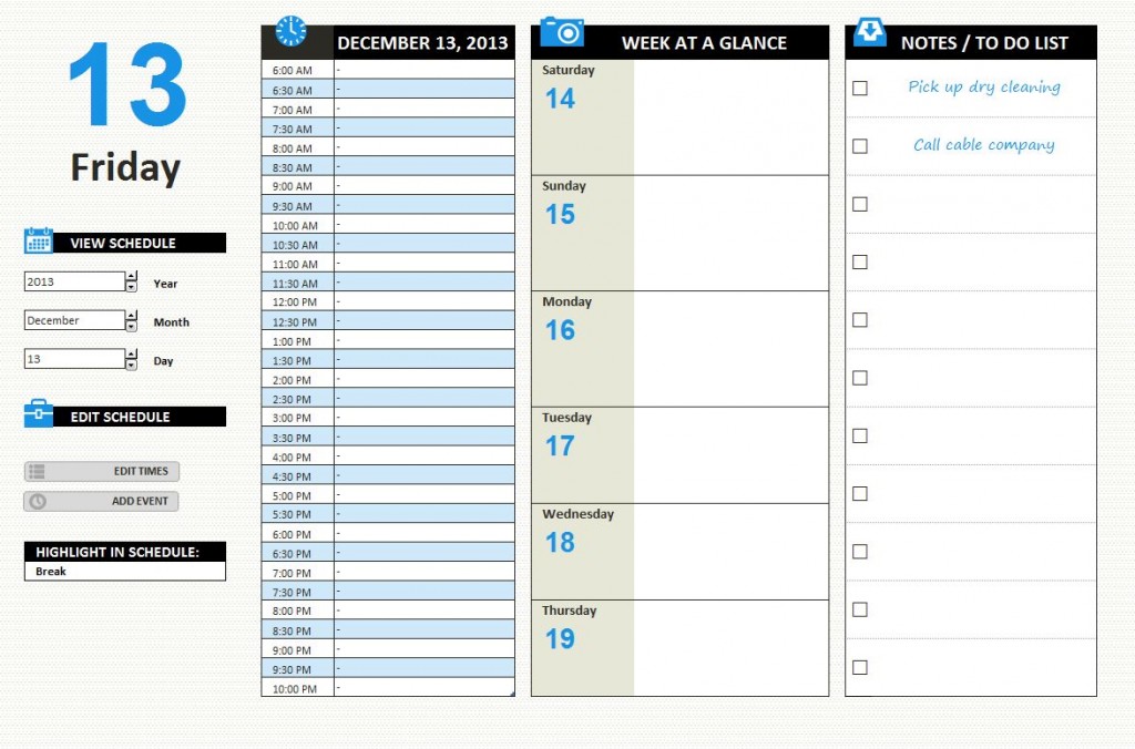 daily-schedule-template-excel-task-list-templates