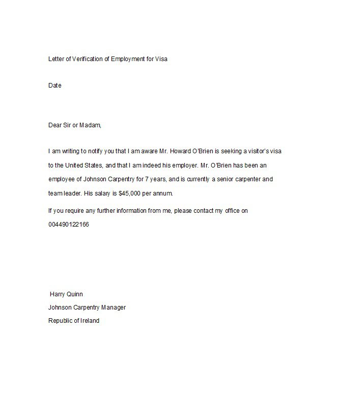 Employment Confirmation Letter Template Doc – task list templates