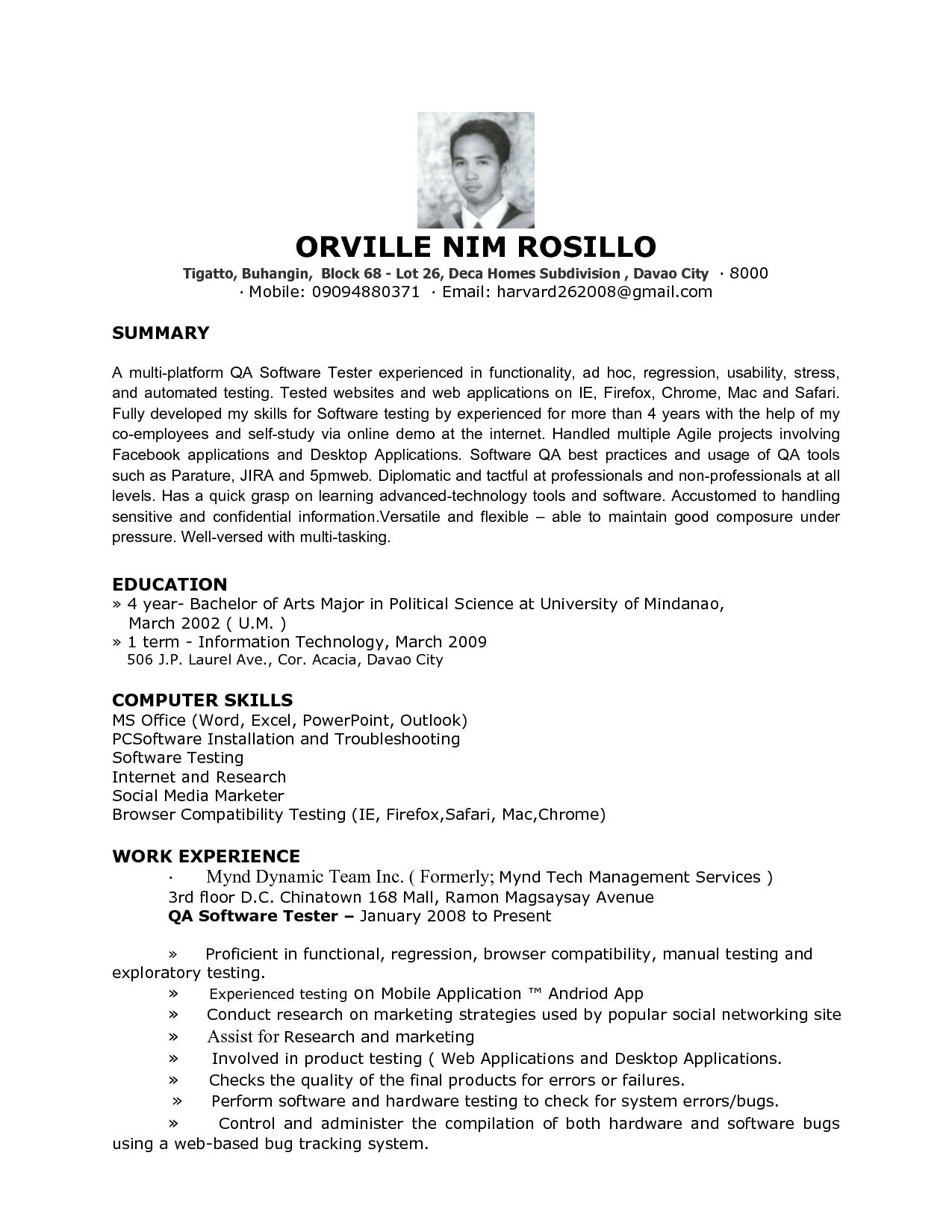 software engineer resume template sample resume for fresher. best 