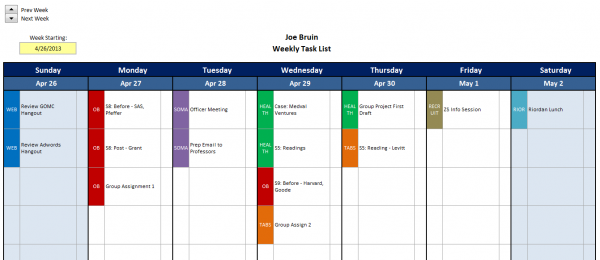 Excel Task Tracker Template Task List Templates