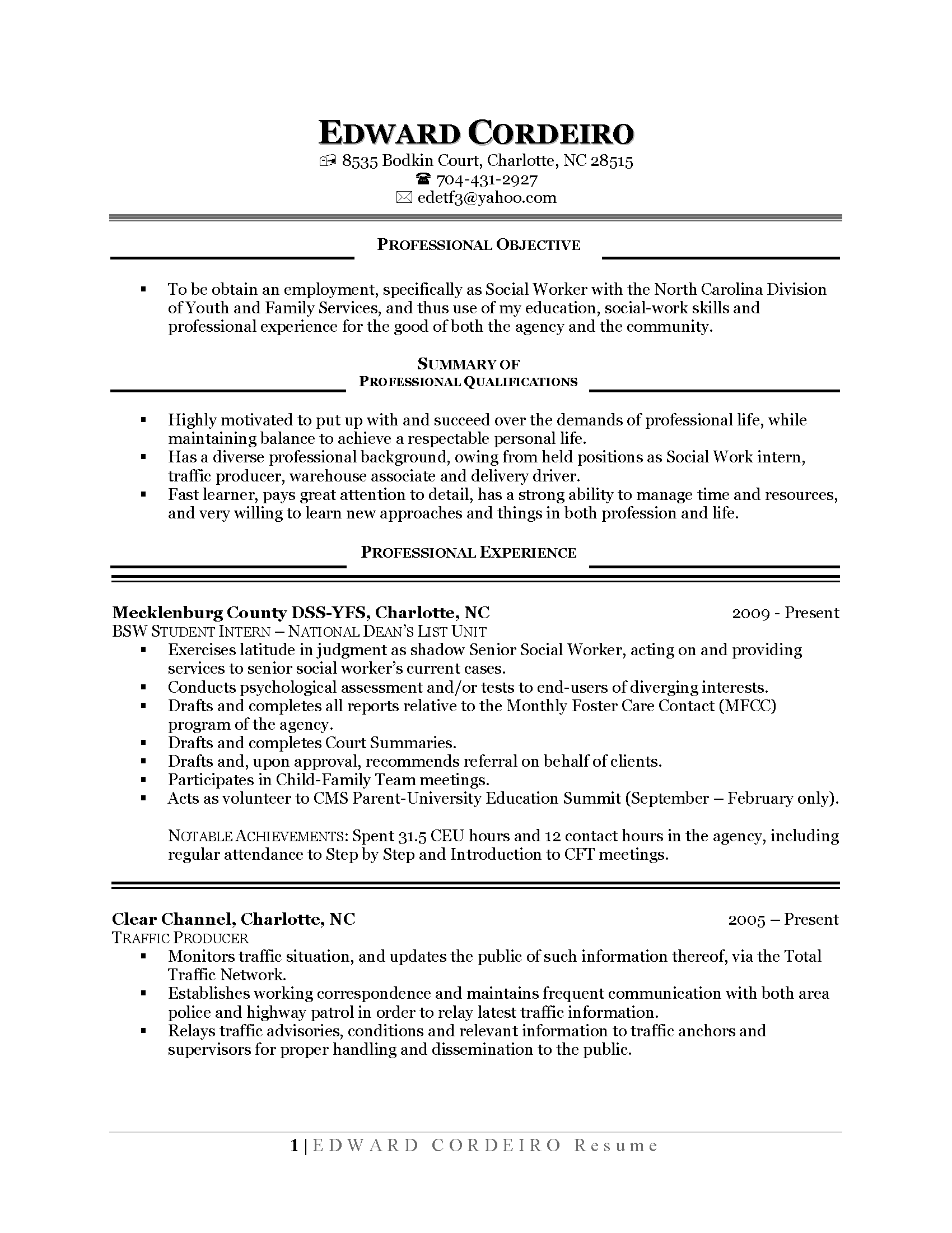 First Resume Template | berathen.Com