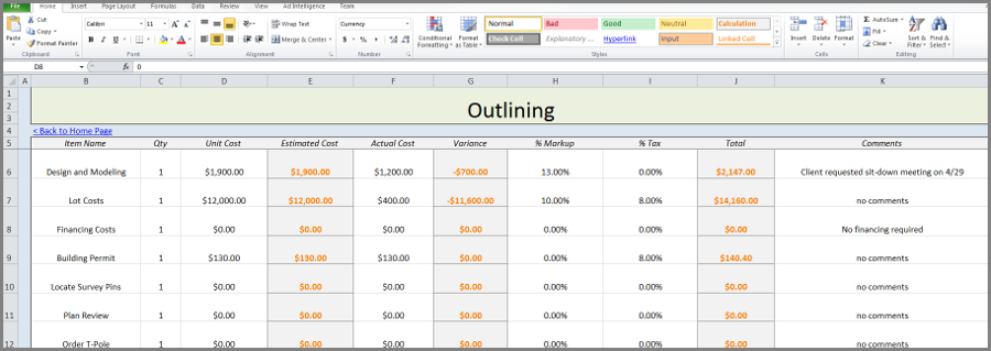 Free Construction Estimating Template Bundle