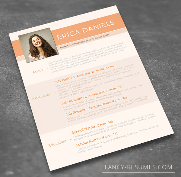 28 Minimal & Creative Resume Templates PSD, Word & AI (Free 