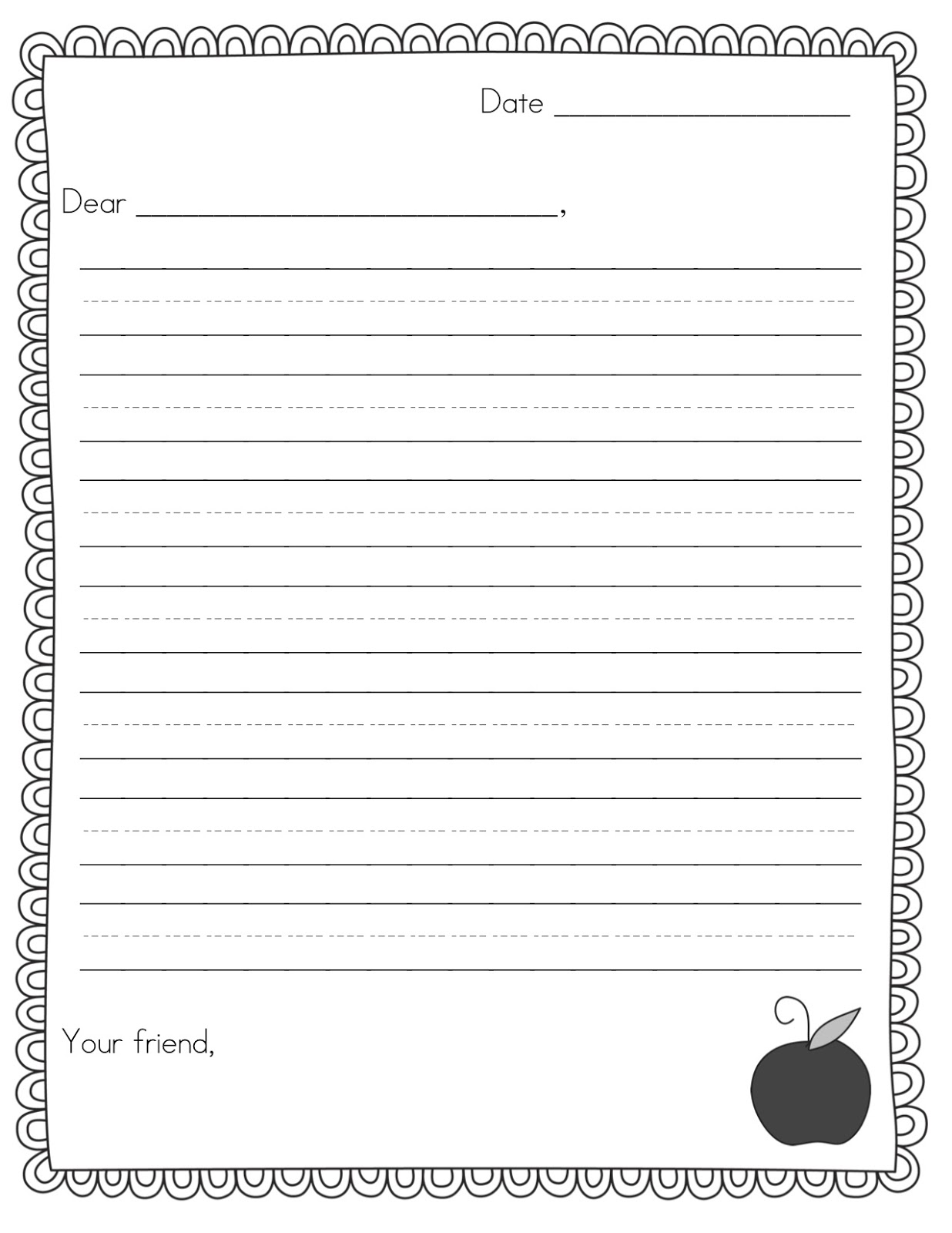 PEN PAL NEWS + FRIENDLY LETTER FREEBIE Teacher Idea Factory