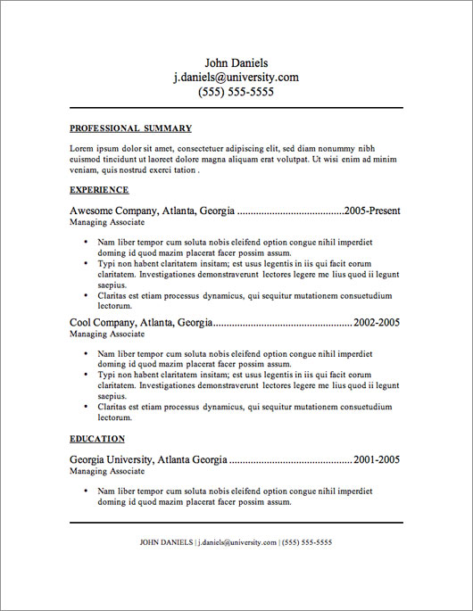 where can i find free resume templates 12 resume templates for 