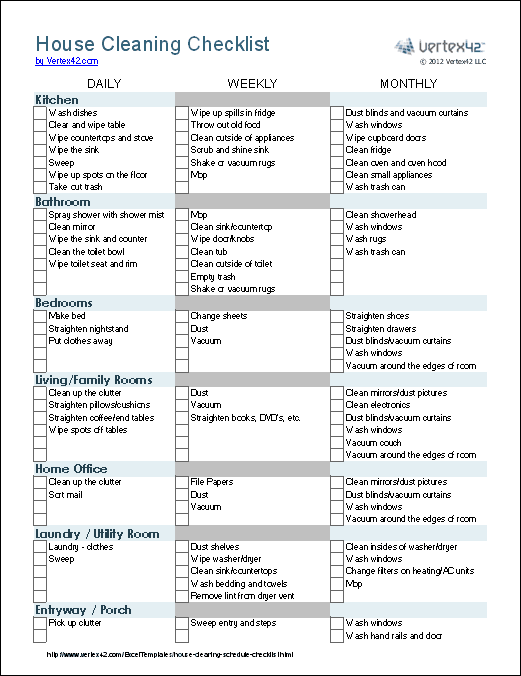 Best 25+ Cleaning schedule templates ideas on Pinterest | Weekly 