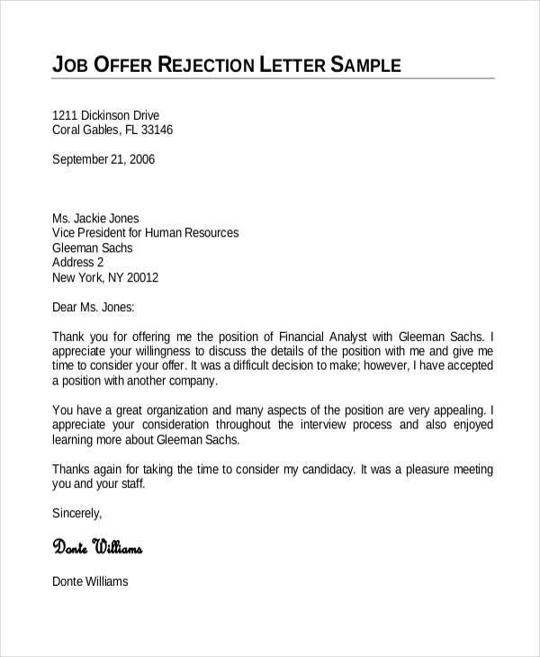 Employment Offer Letters. Offer Letter Hr Final Consultant Offer 