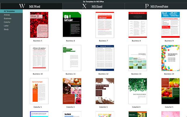 app Go Templates for MS Office iPhone, iPad, iPod Forums at 