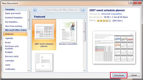Where to Save, Download and Install Template in Word 2007, 2010 