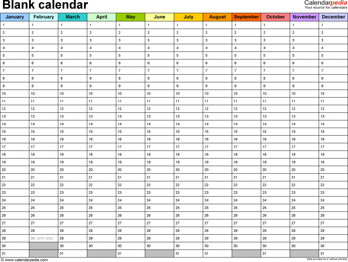 Monthly Employee Schedule Calendar Template | Blank Calendar 