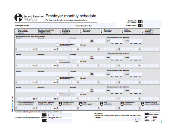 Printable Monthly Work Schedule Template | work | Pinterest 