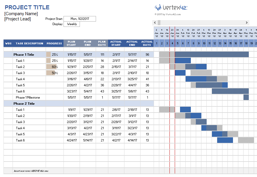 Project Plan Template Excel 2013 Task List Templates