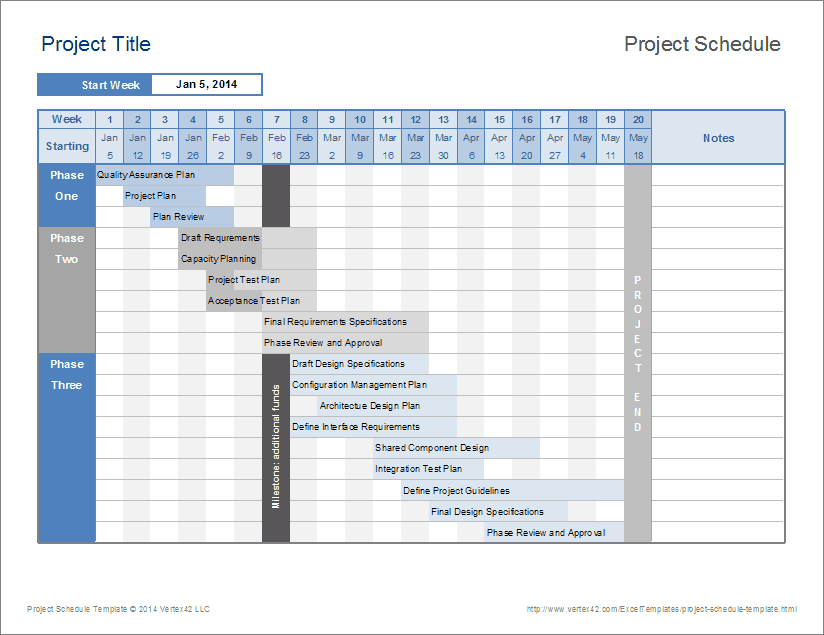 Schedule Template