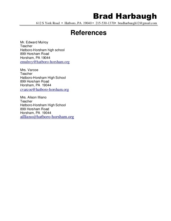Sweet Ideas Resume References Template 3 Resume Outline Resume 