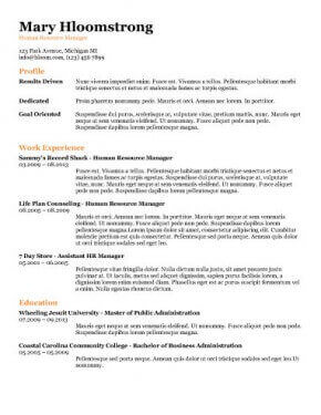 Free Resume Templates You'll Want to Have in 2017 [Downloadable]