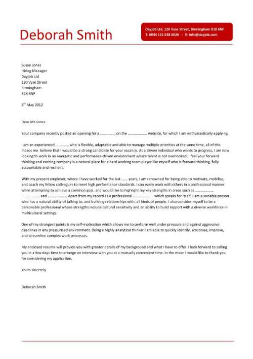 Amazing Simple Covering Letter For Job 35 For Cover Letter Sample 