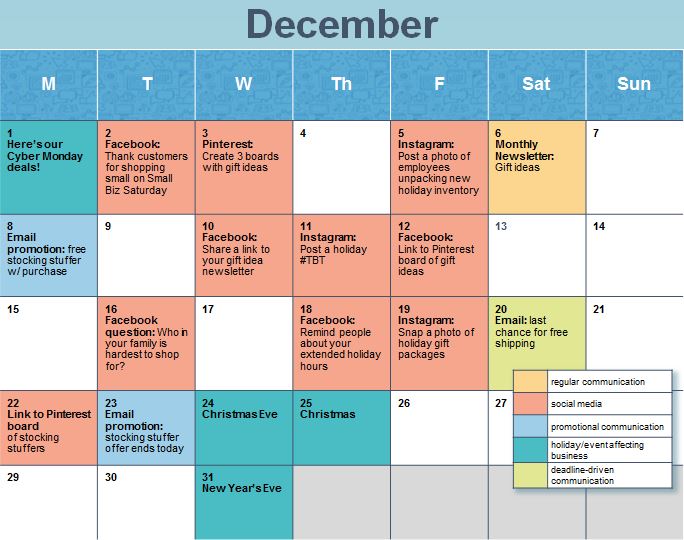 How to Create a Monthly Social Media Calendar — Angelina M. Lopez