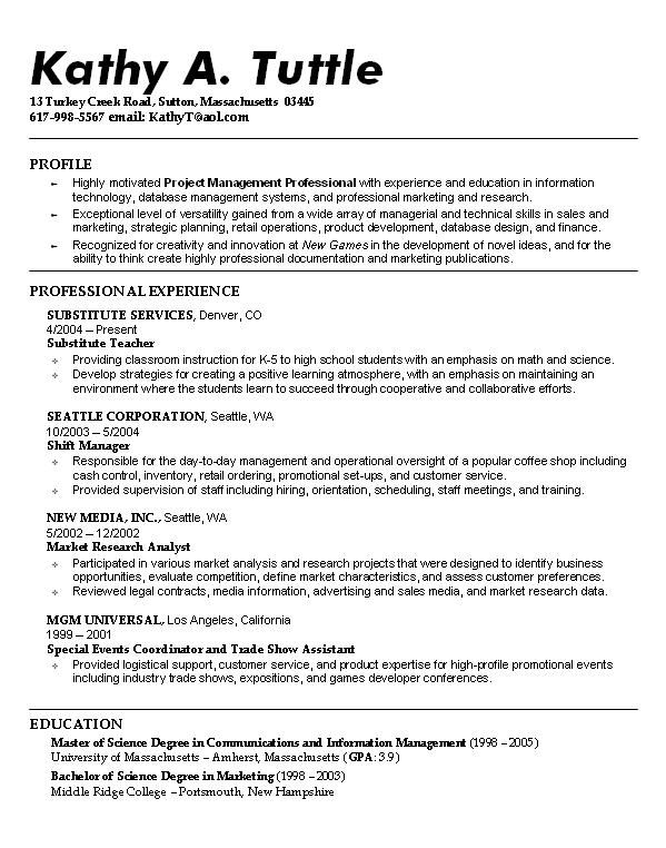 32 best Resume Example images on Pinterest | Sample resume, Resume 