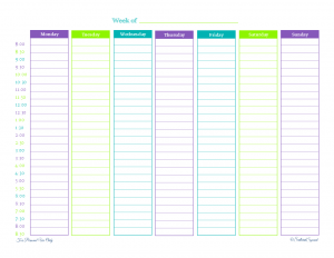 Personal Planner Free Printables