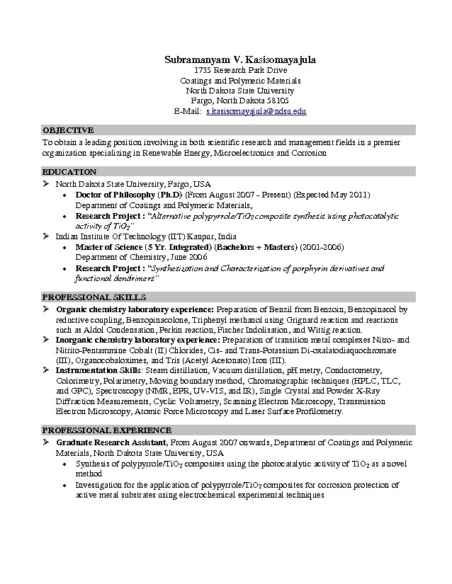 Sample Resumes For Internships For College Students | Free Resumes 