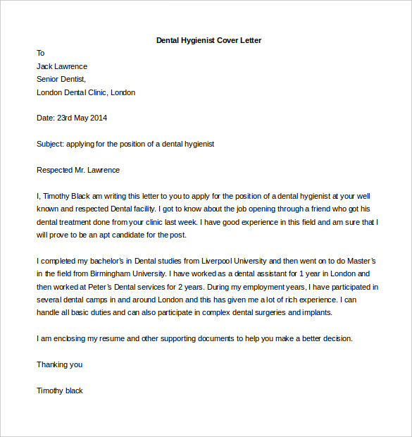 cover letter template word Free Cover Letter Templates For Word 